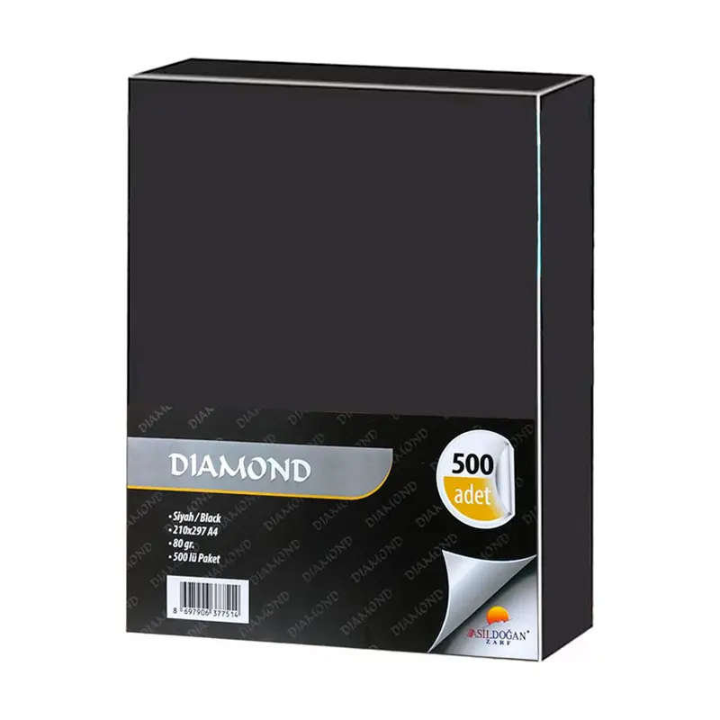 Doğan Diamond A4 80 Gr. Kağıt 500 Lü Paket Siyah